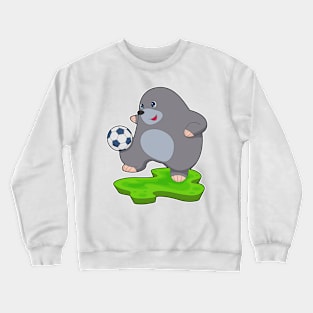 Mole Soccer player Soccer Sports Crewneck Sweatshirt